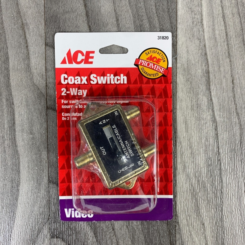 Ace Coax Switch 2 Way 31820